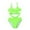 Green, variant on REDARER Girls Swimsuits Bikini Set Two Piece Swimsuit Bathing Suit Girls' Swimwear,Girls Swimsuit,11-12 Years