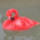 thumbnail image 5 of Decoraciones de Flamencos Mini Adorno de Flamenco Rojo ANGGREK para Exteriores Fiesta Hawaiana Verano Playa Luau, 5 of 8