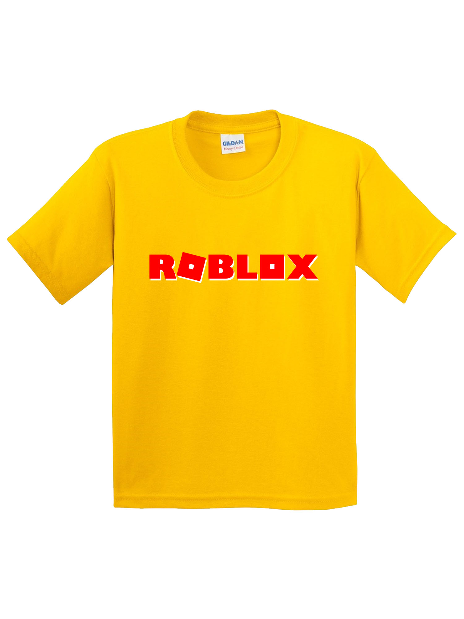New Way New Way 922 Youth T Shirt Roblox Logo Game Filled Small Daisy Yellow Walmart Com Walmart Com - free roblox logo t shirt