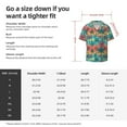 thumbnail image 5 of Kdxio Men'S Hawaiian Shirt For Men Short Sleeve Shirt Hawaii Palms Summer Casual Holiday Beach Button Down T-Shirts, 5 of 5