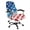 American Flag Fireworks, variant on Renewold Deer American Flag Retro Office Chair Cover Universal Stretch Desk Chair Cover with Elastic Bottom Removable for Armrest Chairs Home Office Decor, S