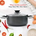 thumbnail image 5 of Aramco Alpine 2.2-Quart Aluminum Non-Stick Dutch Oven Pot with Glass Lid - Durable, PFOA-Free, and Dishwasher-Safe, 5 of 8