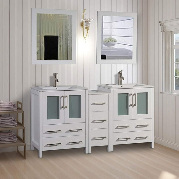 Kitchen Sink And Cabinets Combo / 48" Bathroom Vanity ...