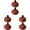 Brown, variant on HONGLIN Handmade Knitted Pumpkin Decor, Soft Crochet Pumpkin Tabletop Figurine, Rustic Farmhouse Fall Halloween Thanksgiving Ornament, Orange, 2 Pack