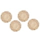 thumbnail image 1 of Apliques de madera, 4 piezas, 10 cm, forma redonda, apliques tallados, apliques para muebles, verdadera excelencia, 1 of 8