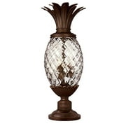 Cast Outdoor Lantern Fixture In Traditional-Glam Style 10.25 Inches Wide By 25.25 Inches High-Copper Bronze Finish-Incandescent Lamping Type Hinkley