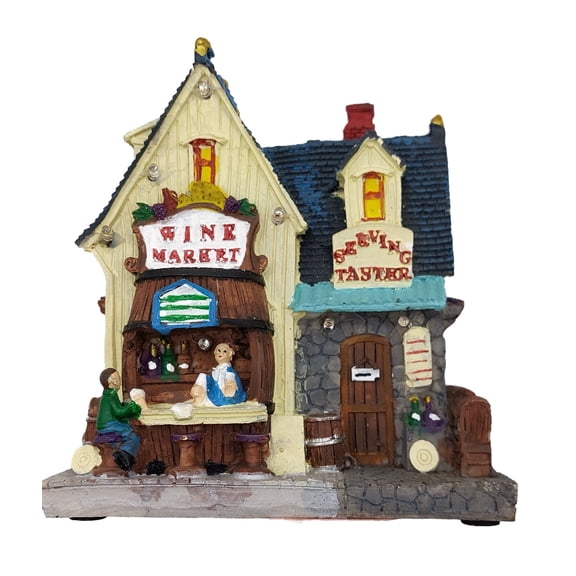 Wizardi Christmas Village - Wine MarketF07-N1-10-2321B