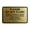 Brushed Gold, variant on Signs ByLITA Classic Framed, Please Do Not Flush Feminine Products, Tissues, Baby Wipes, Cotton Swabs, Paper Towels, Diapers or Trash. Thank you, Sign (Brushed Gold) - Small