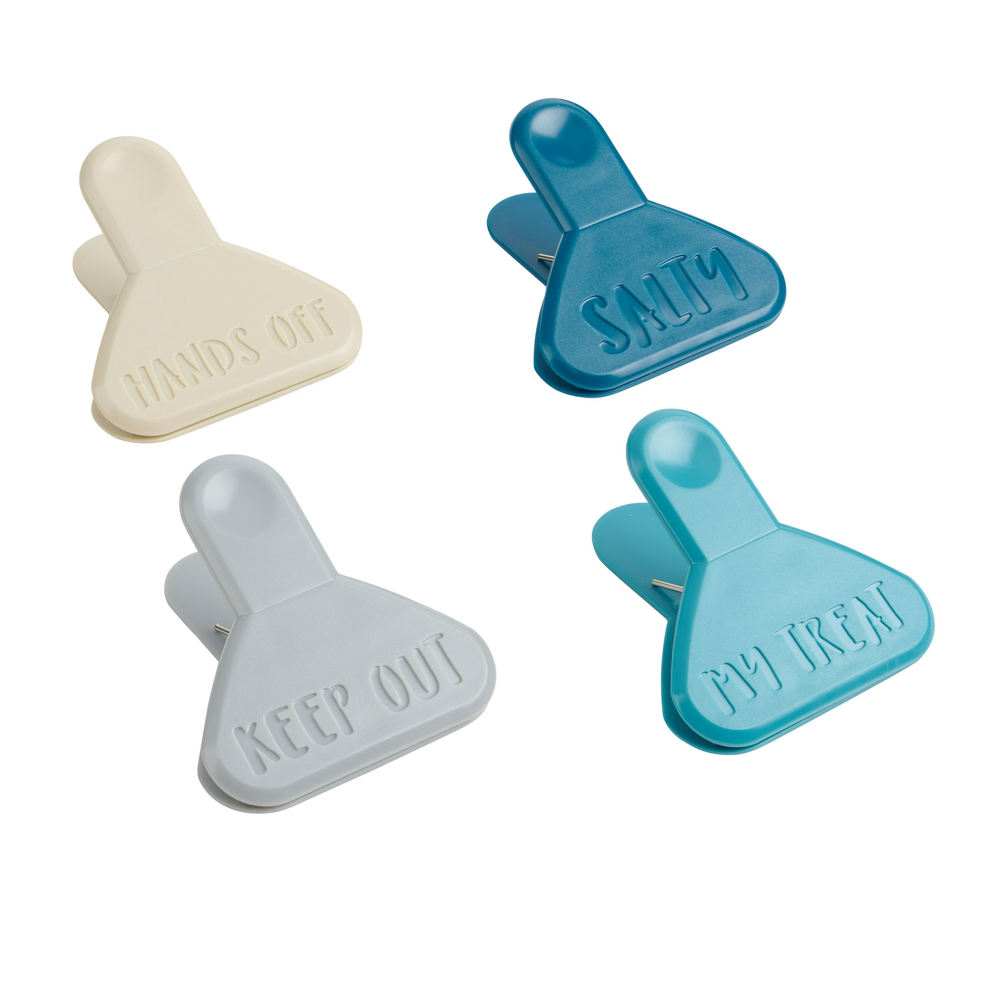 Mainstays 4-Piece Bag Clips Set