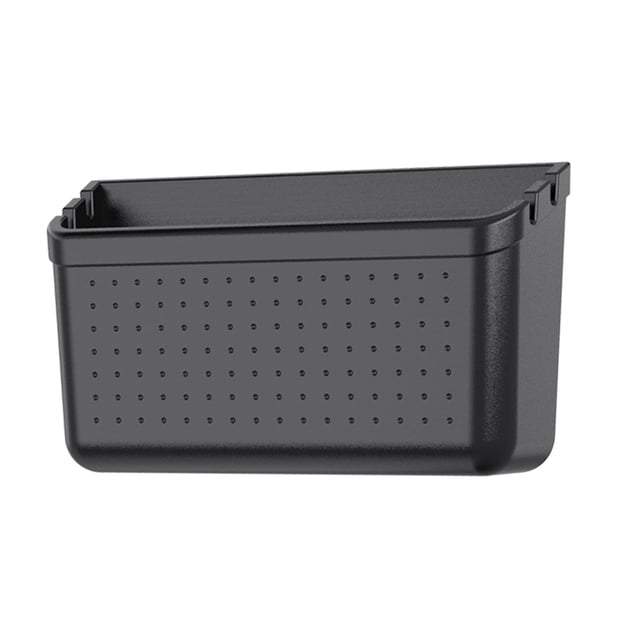 Soporte adhesivo para teléfono móvil de coche con soporte de artículos diversos negros para teléfono móvil con tarjeta de monedas