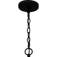 thumbnail image 5 of Quoizel Seymour 9-Light Matte Black Chandelier, 5 of 8