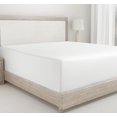 thumbnail image 1 of King Size Fitted Sheet Cotton Thread Count Sateen Deep Pockets Durable Fitted Sheet Only (King ), 1 of 9