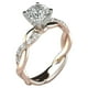 thumbnail image 1 of Anillos para mujer, regalos para mujer, anillo de compromiso elegante con circonitas y diamantes para boda., 1 of 5