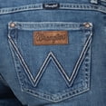 thumbnail image 2 of Wrangler Women's Retro Sadie Medium Wash Low Rise Stretch Trouser Jeans - 112336733 24W x 34L, 2 of 4