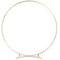 thumbnail image 1 of Metal Floral Ring Hoop Metal Floral Wreath Making Hoop for DIY Wedding Wreath Decor, 1 of 7