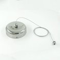 thumbnail image 2 of Tendedero de pared de acero inoxidable 304, sin perforaciones, telescópico, de caucho, con cable de acero, cuerda de nailon invisible para baño, 2 of 4