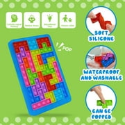 Games for 4 5 6 7 Year Olds Boys Girls, Toddlers Educational Toys for 3-4-5-6 Year Old Girl Boy Gifts-IQ Puzzle Travel Game for Kids Age 3-8 Year Old Birthday Presents Popit Fidget Toy for Kid Adults