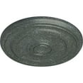 thumbnail image 3 of Ekena Millwork 15 3/4"OD x 1 1/2"P Devon Ceiling Medallion (Fits Canopies up to 3 5/8"), Hand-Painted Athenian Green Crackle, 3 of 6