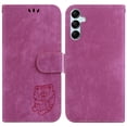 thumbnail image 2 of Compatible with Samsung Galaxy M14 5G Embossed Cute Tiger Flip Folio Wallet Case Card Pocket Holder Cover, 2 of 5