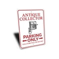 thumbnail image 3 of Antique Collector Parking Novelty Decor, Metal Wall Sign - 10x14 Inches, 3 of 4