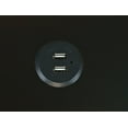 thumbnail image 6 of Jofran Marlowe Mid-Century Modern USB Charging Curved Chairside End Table with Storage Drawers, 6 of 8