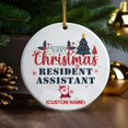 thumbnail image 3 of 2025 Coworkers Christmas Tree Decorations for Office Ceramic Ornament Gift Ideal for Women Coworker,Friends,Teachers,Work Bestie, Resident Assistant Ornament QamSRp (Resident Assistant), 3 of 4