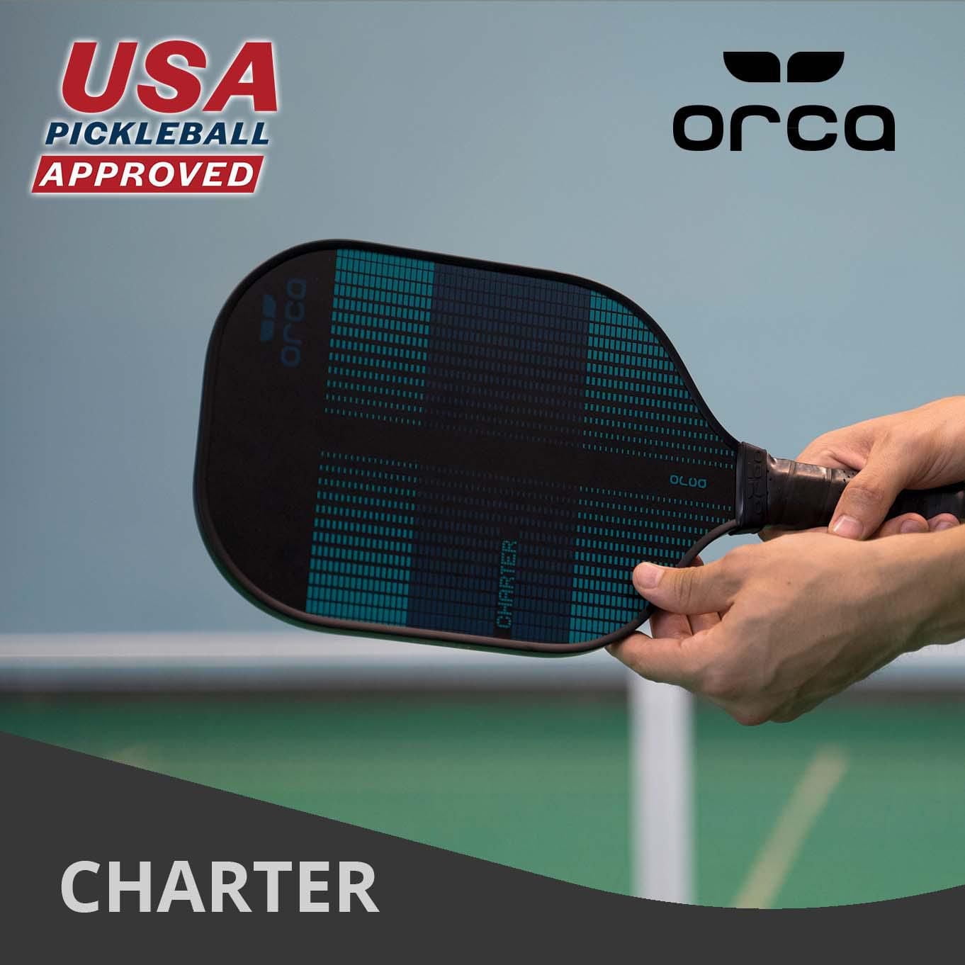 Charte Performance Series Pagaie de Pickleball en fibre de verre - Édition Starter - Pagaies de 7,65 oz - par Orca