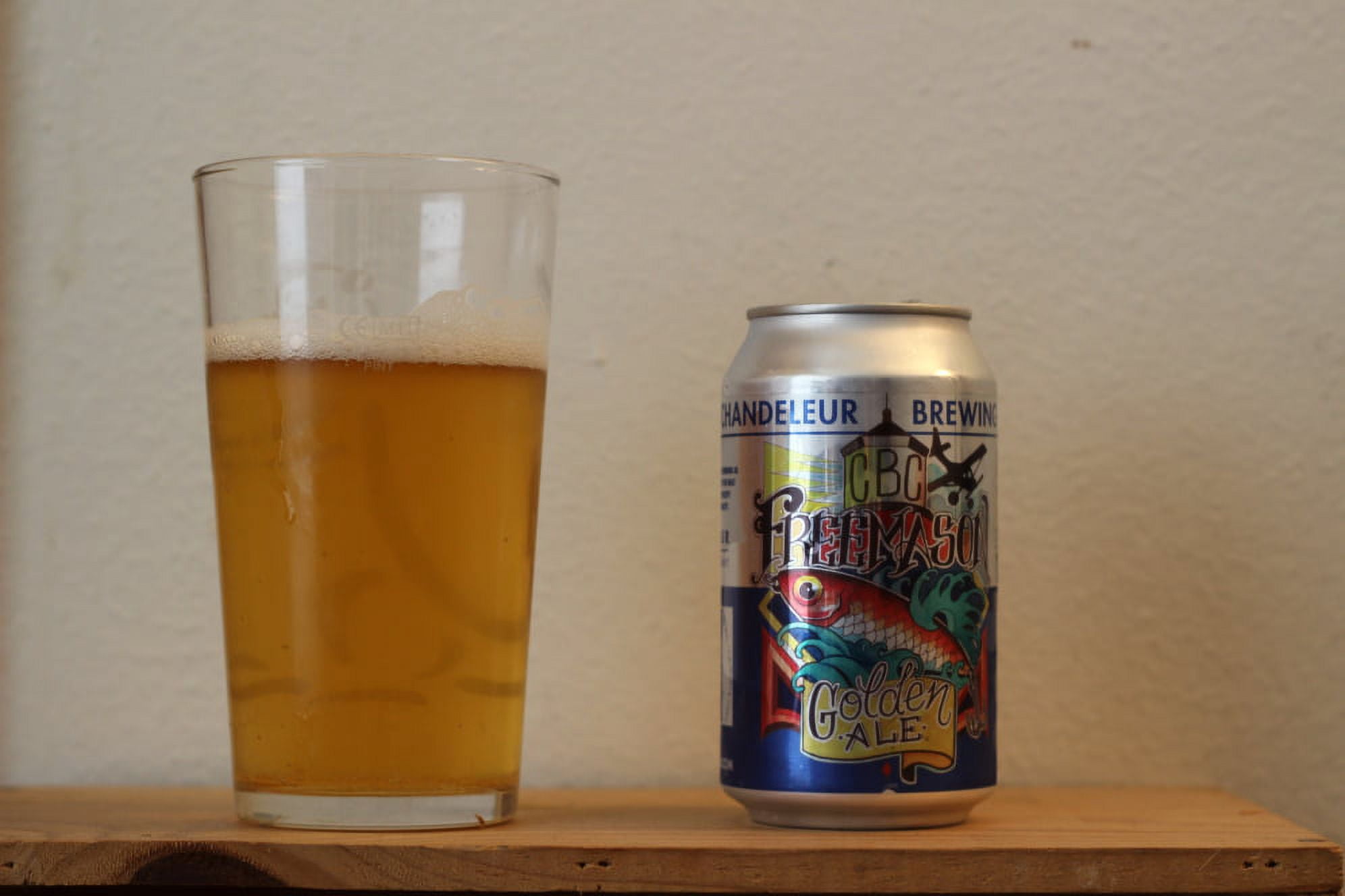 Microbreweries Chandeluer Freemason Golden Ale 6/12c