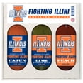 thumbnail image 2 of Illinois Fighting Illini NCAA Grilling Gift Set (12oz Cajun, 12oz Lime, 12oz Peach), 2 of 3