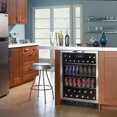 thumbnail image 2 of Danby Silhouette 11 Bottle Beverage Cooler with Adjustable Tempered-Glass Shelves, Black, 2 of 5