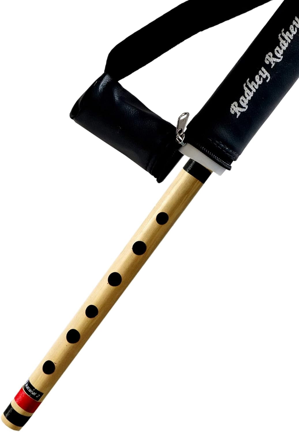 Musical Combo Flutes C Sharp 6 Hole (17 Inch) & D Natural 6 Hole (17 Inch) Bamboo Flute Bansuri with Flute Carry Bag Free By Indian Collectible