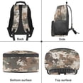 thumbnail image 6 of HUIACONG Camo Mallard Duck School Backpack for Ages 6-18 Elementary Middle High School Boys and Girls Large Capacity Lightweight Water Resistant Back to School Gift for Daily School Travel Use, 6 of 7