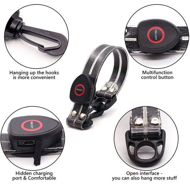 Muyoka Bandas reflectantes para muñeca, brazo, tobillo, pierna. Equipo reflectante de alta visibilidad para caminar, andar en bicicleta y correr de noche. Correas de cinta reflectora de seguridad Muyoka Hogar