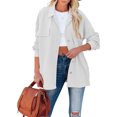 thumbnail image 1 of Women Blouse, Shirt Top Pure Colour Long Sleeve For Office ACTIVE Cocina, Decoración y Otros, 1 of 5