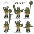 thumbnail image 1 of KT1037 Conjunto de bloques de construcción para tropas de señales de la Fuerza de Defensa Imperial, 1 of 5