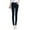 Navy, variant on Hontri Women High Rise Fashion Jean Classic Solid Color Ankle Jeans Casual Regular Tight Fitting Jeans Women's Casual Pants Pink M