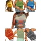 thumbnail image 4 of Sunloudy - Chaleco para mujer, sexy, sin mangas, cuello redondo, tops delgados para fiestas, citas, compras, vacaciones, viajes Sunloudy S M L XL, 4 of 9