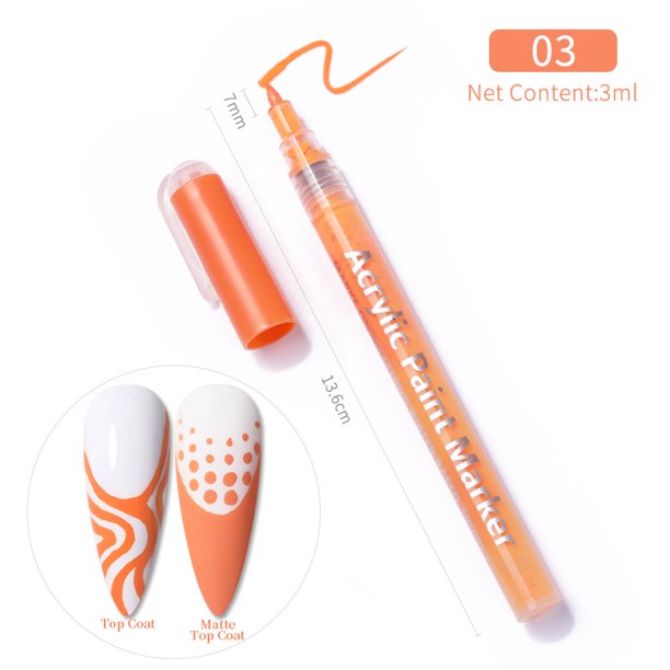 Esmalte De Uñas De Plata Metálica De Oro Pluma Primavera Verano Cepillo De Dibujo Para Diseño Graffiti Pintura Líneas Lápiz Herramientas De Manicura Gao Jinjia unisex