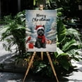 thumbnail image 4 of Merry Christmas Scottish Terrier Enjoys Woofmas Winter Xmas Holiday Vertical Matte Canvas Poster Scottie Dog Lover Gifts Wall Art Home Decor - 02022, 4 of 5