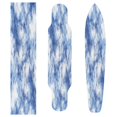 thumbnail image 4 of 44"x10" Skateboard Grip Tape Protector Sheets Nonslip Protection Griptape Sheet for Outdoor Sports Blue Tie-dye Pattern, 4 of 7