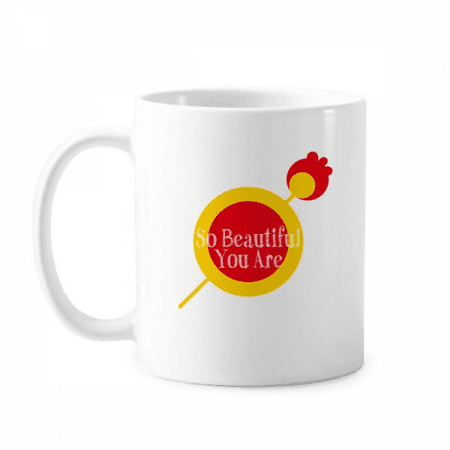 

Fools Praised Played Beautiful Mug Pottery Cerac Coffee Porcelain Cup Tableware