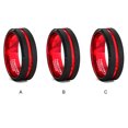 thumbnail image 3 of Jumpingount Anillo de metal Dedos Colgante Accesorio para citas Luminoso Exquisito Dulce Presente Anillos de fiesta rojos a prueba de herrumbre de larga Accesorios de disfraces Rojo 5.7 cm Jumpingount AP015749-02, 3 of 6
