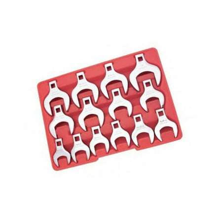 ATD Tools ATD-1420 14 Pc. 0.5 In. Drive Jumbo Crowfoot Wrench Set
