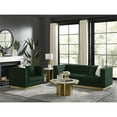 thumbnail image 3 of Posh Living Aylah Velvet 3 Seat Sofa Hunter Green, 3 of 9