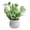 Green, variant on Artificial Easter Egg Planter Mini Decorative Potted Plant for Home Desk Shelf Spring Seasonal Table Decor