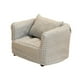 thumbnail image 5 of Sofá de casa de muñecas, silla individual, escala 1/12, muebles de casa de muñecas, sillón para micro Azul, 5 of 9