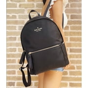 Kate Spade Chelsea The Little Better Nylon Large Backpack Black School Bag