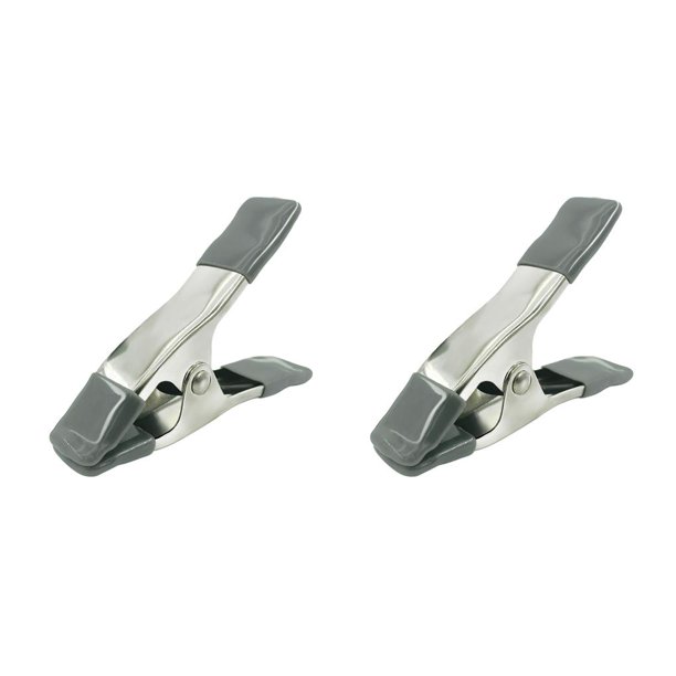 Scienceny Abrazadera de resorte de Metal para manualidades, bricolaje, portátil, antideslizante, para fotografía, carpintería, invernadero, Type2 NO2