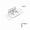 white, variant on 72 Pcs Heavy-Duty L Shaped Metal Brackets Set 12 Iron Angle Joints 60 Screws, 90 Degree Furniture Fasteners for Shelves, Tables, Cabinets, Home Repair and DIY Projects
