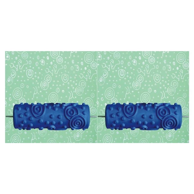 Minnieouse Wall Decoration Empaistic Flower Texture Painting Machine or Paint Roller Type1